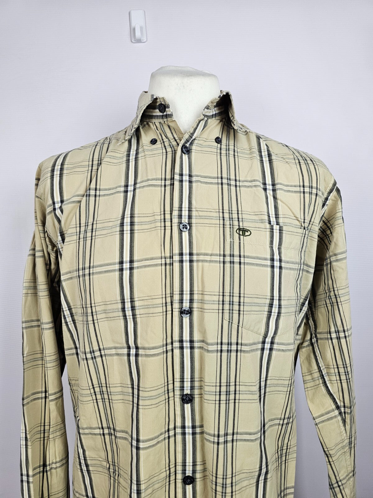 EK5417 Herren Tom Tailor, beige-grau, Gr.M1