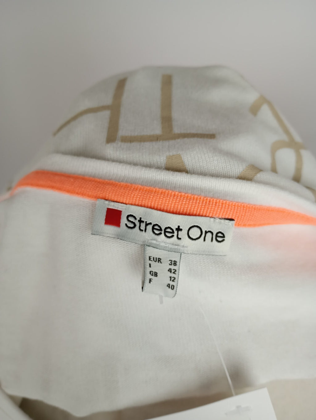 EK2608 Damen T-Shirt von Street One, weiß, Gr, 385