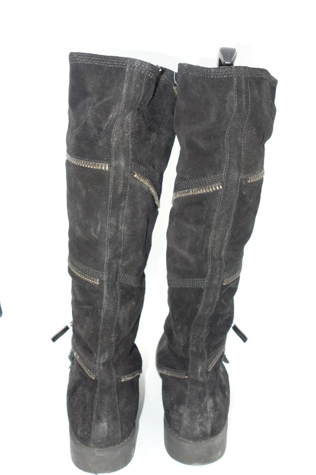 ES 0475 Janet Sport Wildleder Stiefel Gr 40 schwarz2