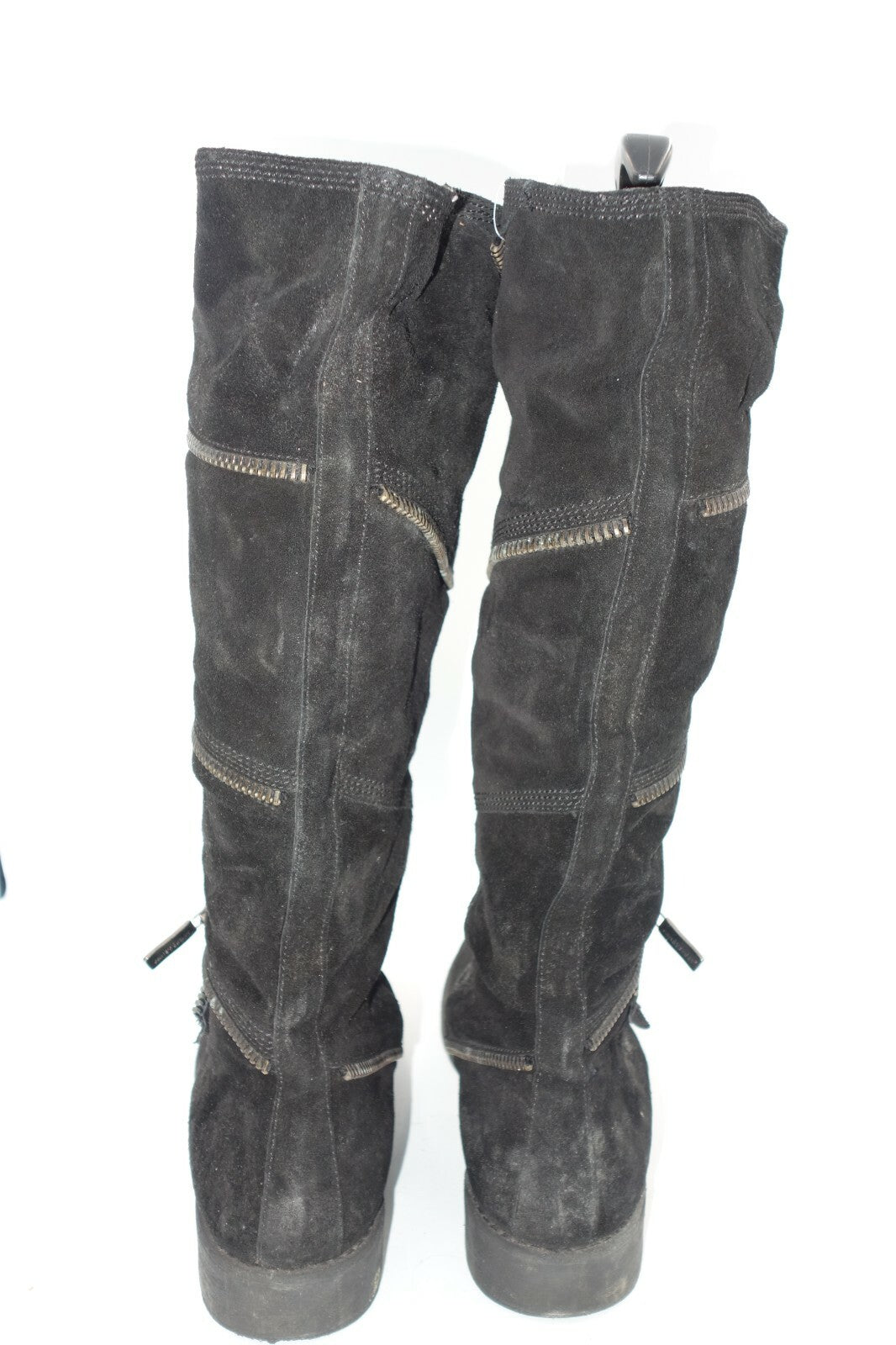 ES 0475 Janet Sport Wildleder Stiefel Gr 40 schwarz2