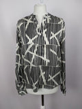 EK4384 Damen Bluse von Ynony Me, schwarz/weiß, Gr. L0