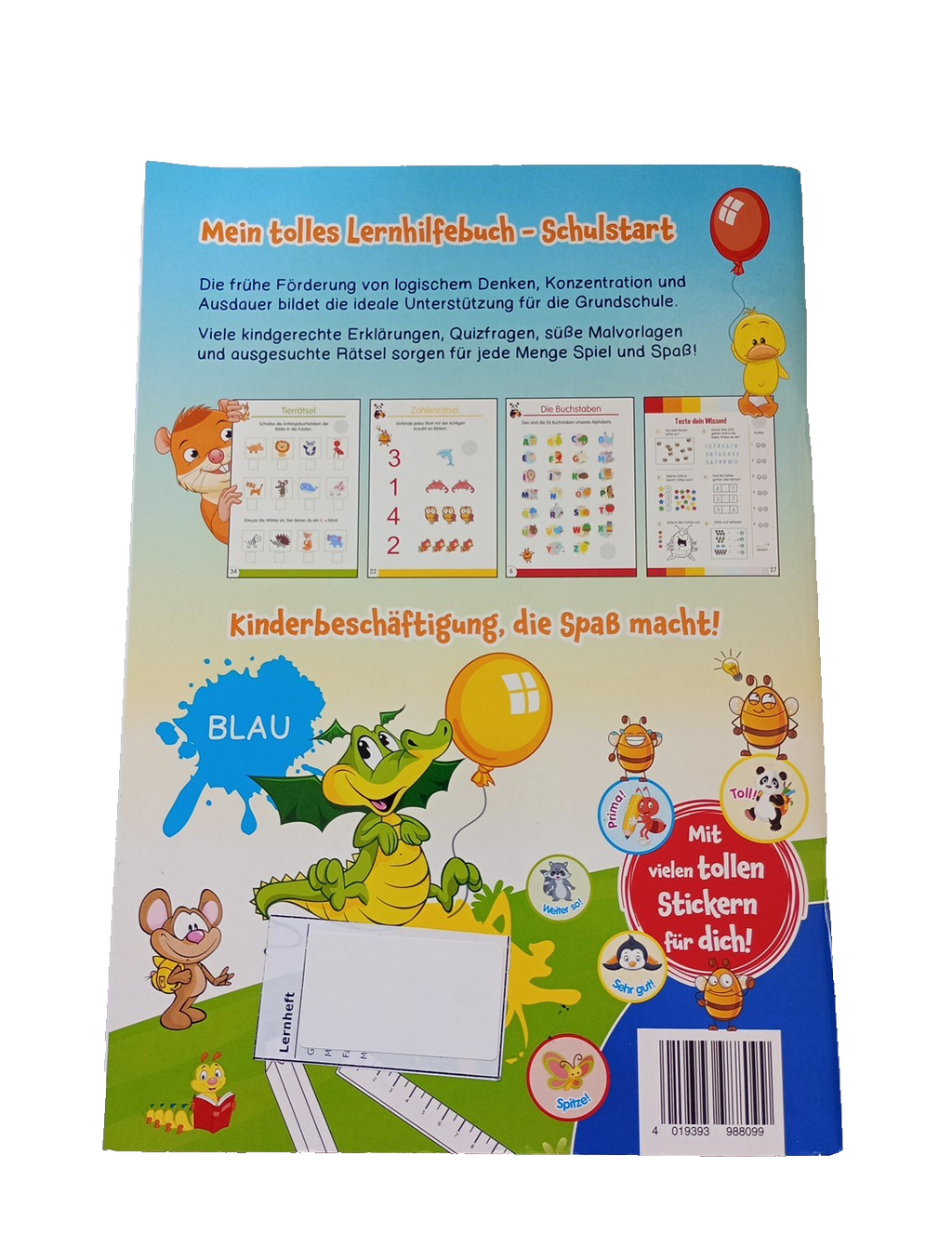 EB3574 Mein Tolles Lernhilfebuch Schulstart1