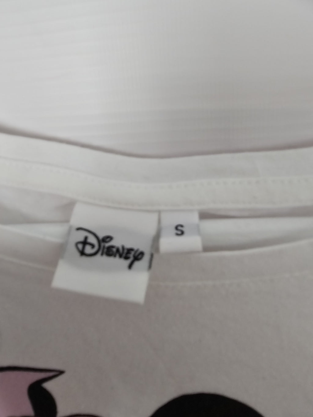 EK8889 Damen T-Shirt von Disney, Weiß, Gr. S2