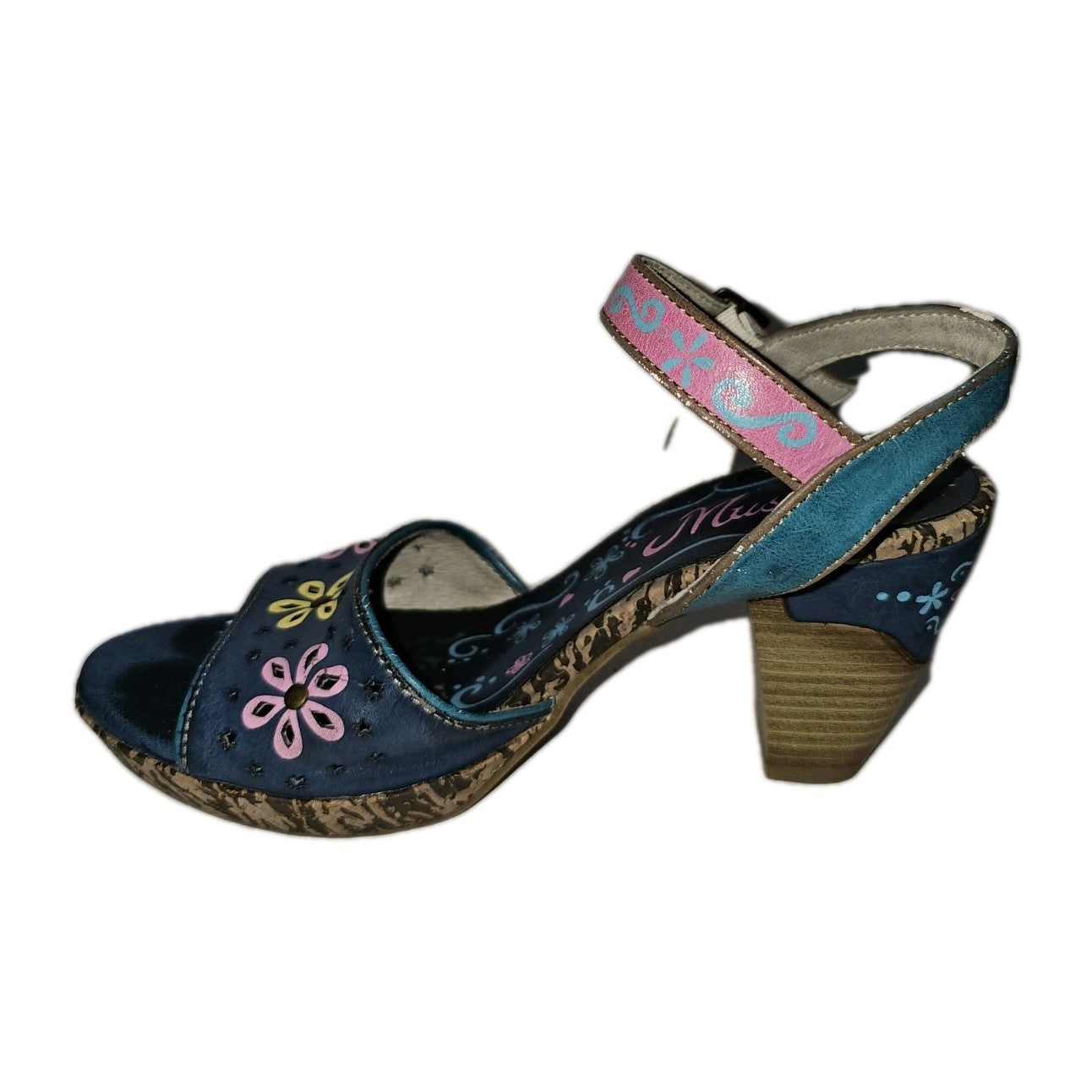 ES154 Damen Pumps von Mustang, blau, Gr.385