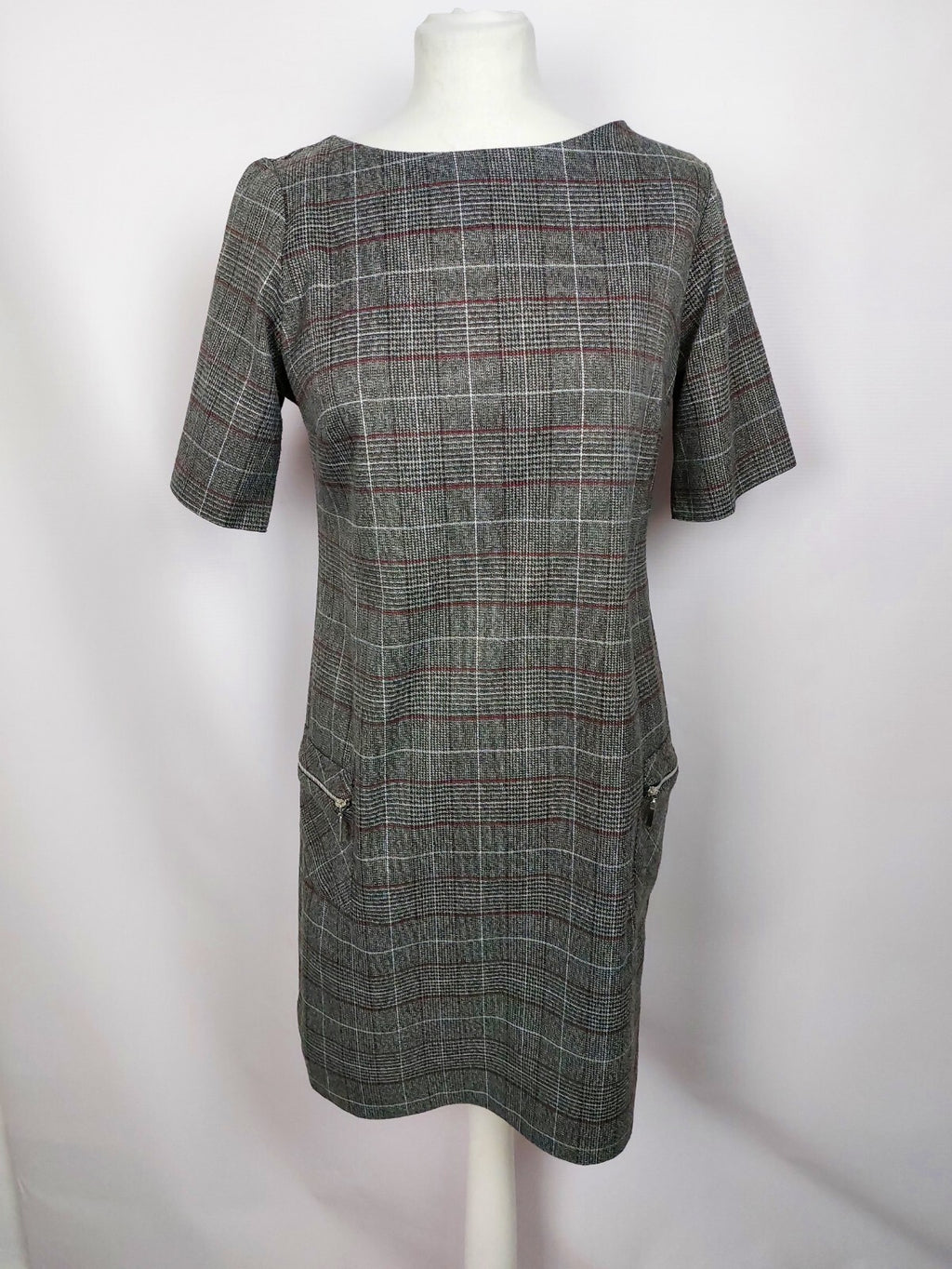 EK4866 Damen Kleid von Apricot, grau, Gr. S0