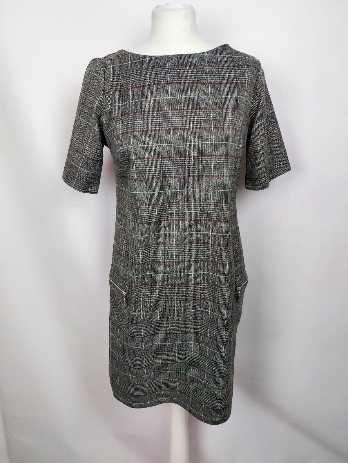 EK4866 Damen Kleid von Apricot, grau, Gr. S0