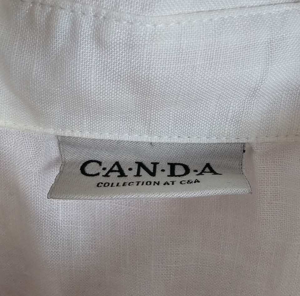 EK8454 Damen Bluse von Canda, weiß, Gr.48/502
