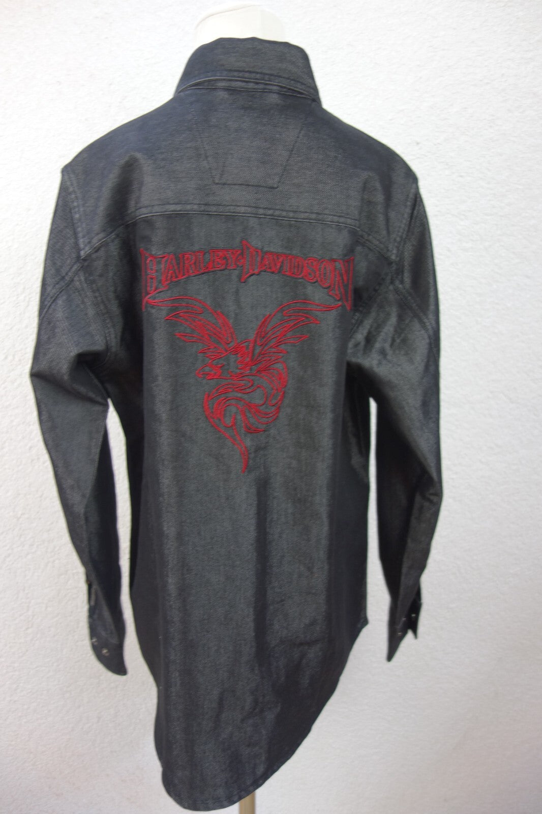 EK4013 Schwarze Jacke von Haley-Davidson, Gr. S4