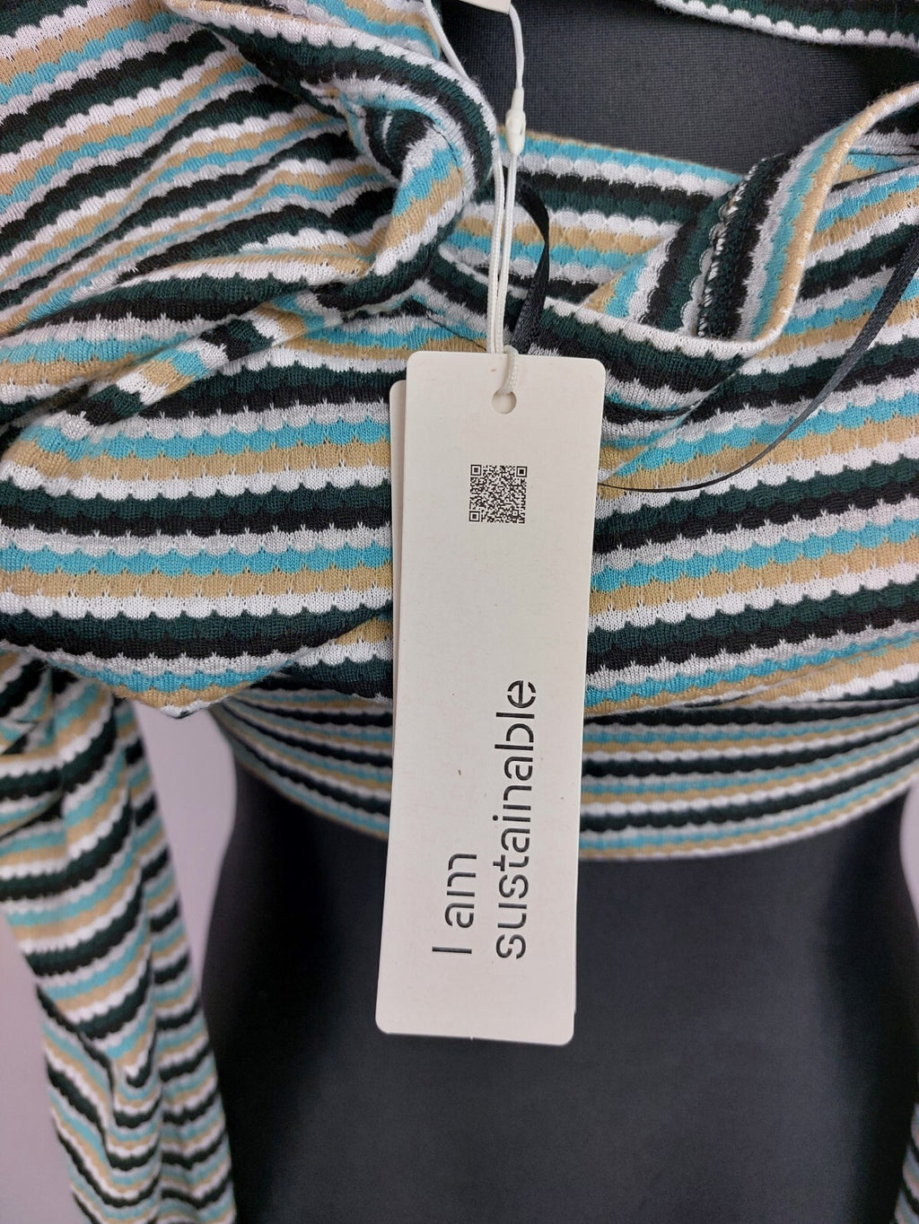 EK1193 Damen Shirt von EDC, mehrfarbig gestreift, Gr. M6