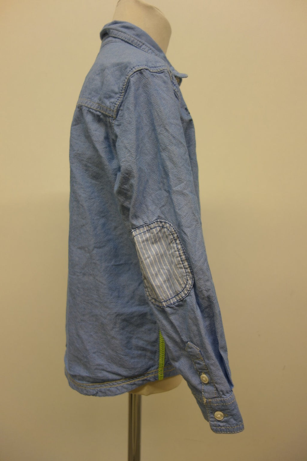 EK1871 Jungen Hemd von s.Oliver, blau, Gr. 128/1343