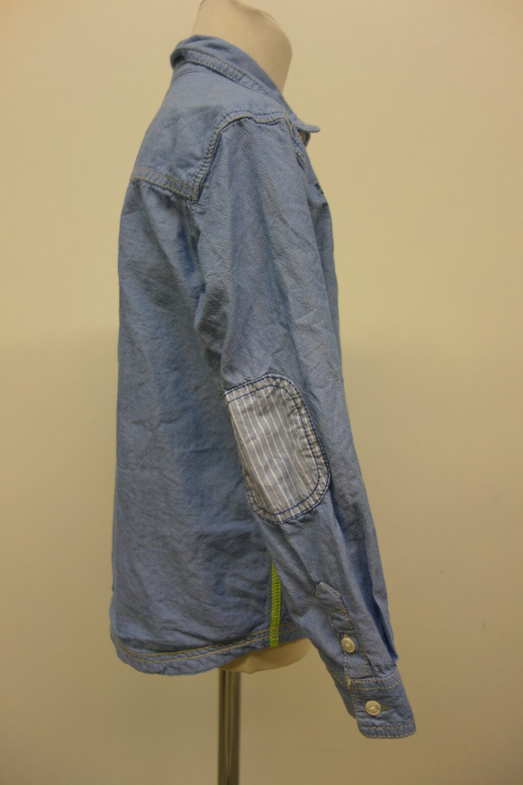 EK1871 Jungen Hemd von s.Oliver, blau, Gr. 128/1343