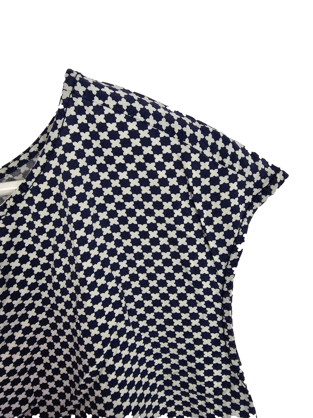 EK8380 Damen Bluse von Tom Tailor, Blau/weiß, Gr. XS3