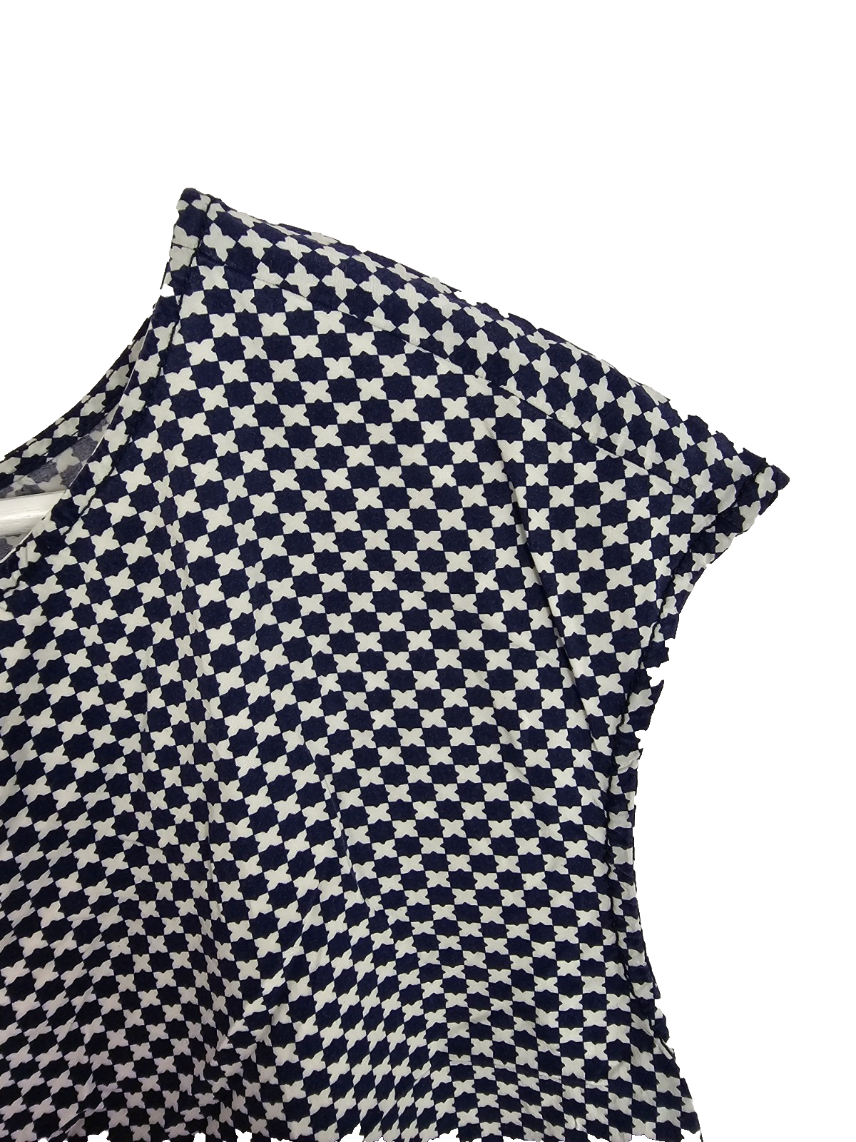 EK8380 Damen Bluse von Tom Tailor, Blau/weiß, Gr. XS3