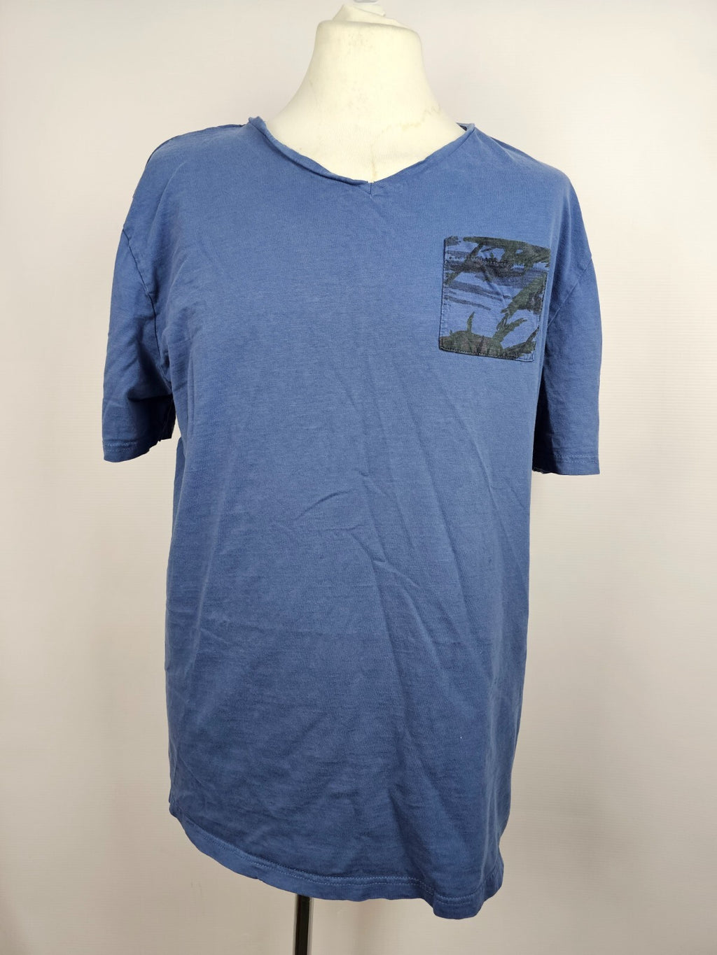 EK5450 Herren T-Shirt von Daniel Hechter, blau, Gr. XXL/560