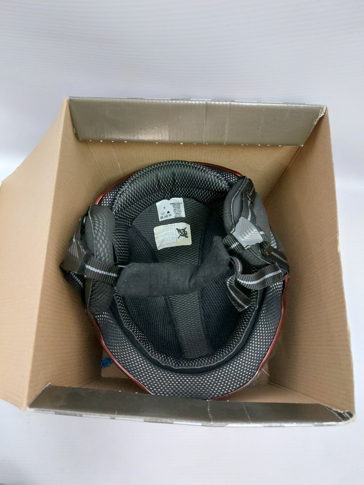 ES0331 Helm von UVEX- x-ride motion, dunkelrot, Gr. 57-58cm3