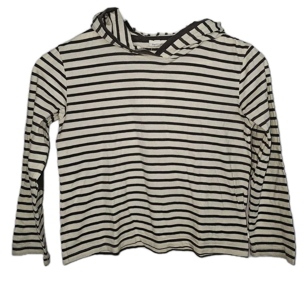 EK10313 Jungen Pullover von Hessnatur, beige-grau, Gr.134/1400