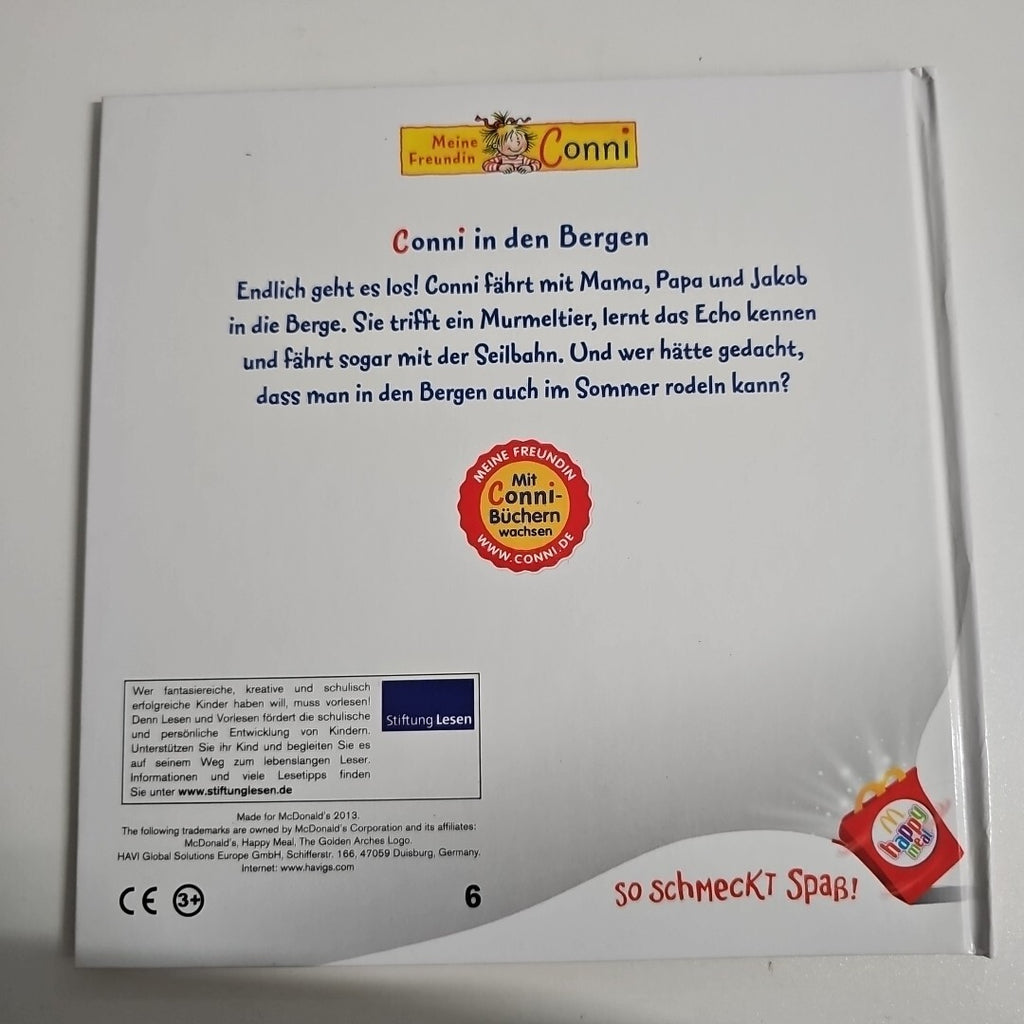 EB934 LESEMAUS, Band 132: Conni in den Bergen von Liane Schneider1