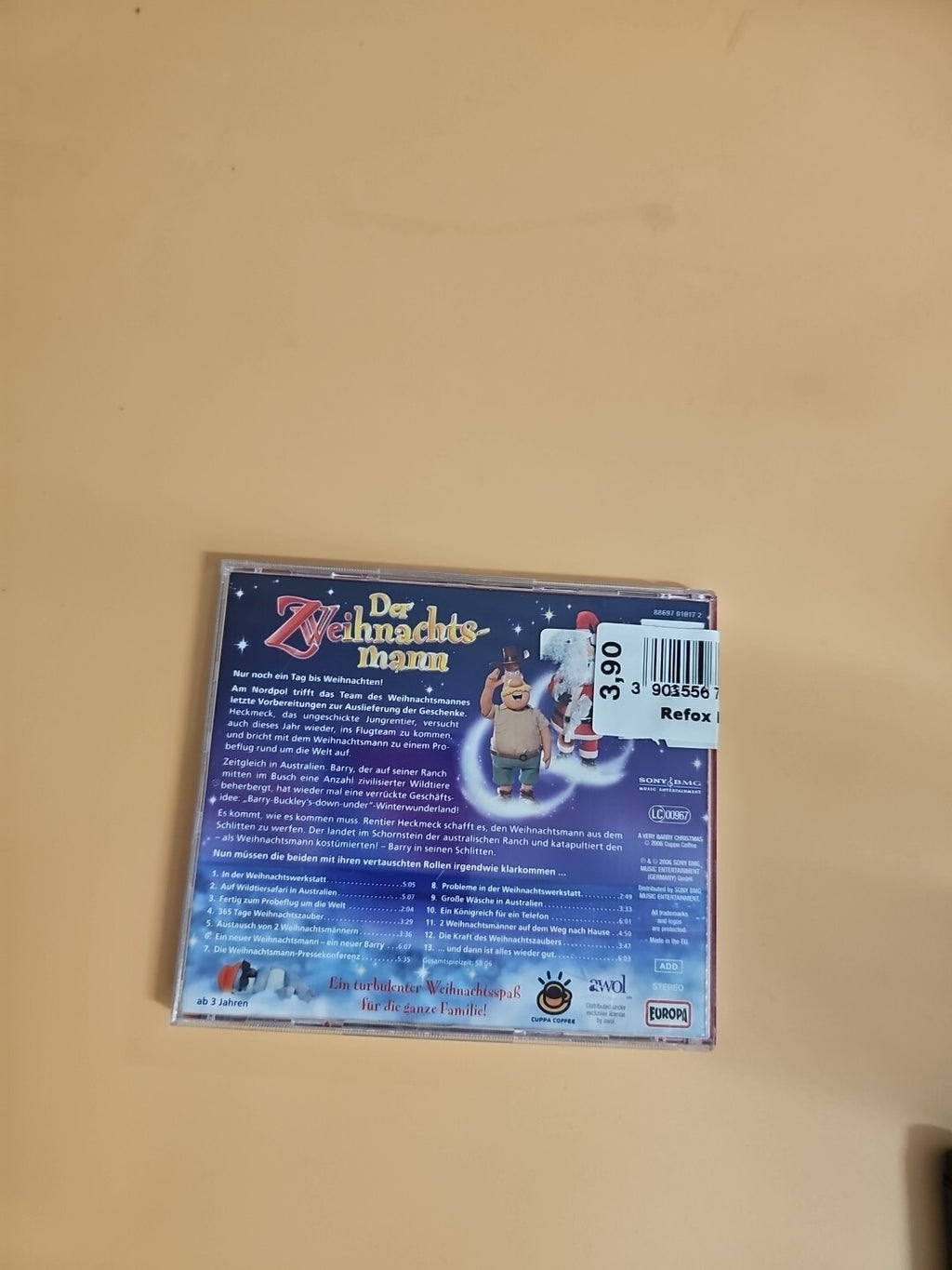 Der Zweihnachtsmann Hörspiel CD NEU Dieses Jahr gehts richtig rund 441