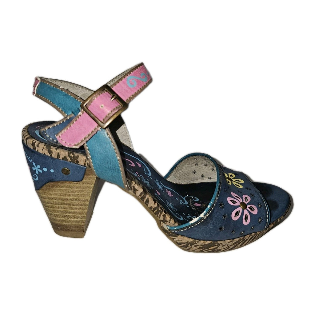 ES154 Damen Pumps von Mustang, blau, Gr.384