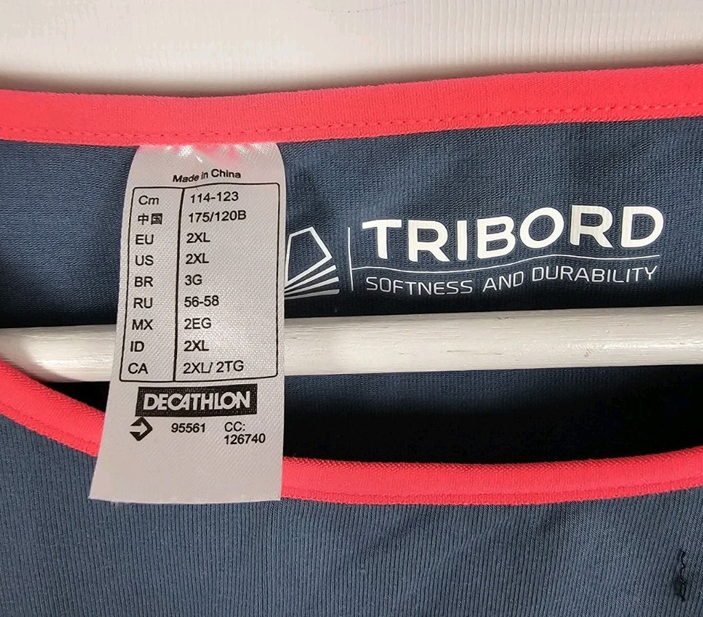 EK10809 Damen T-Shirt Tribord  Gr.2XL Blau1