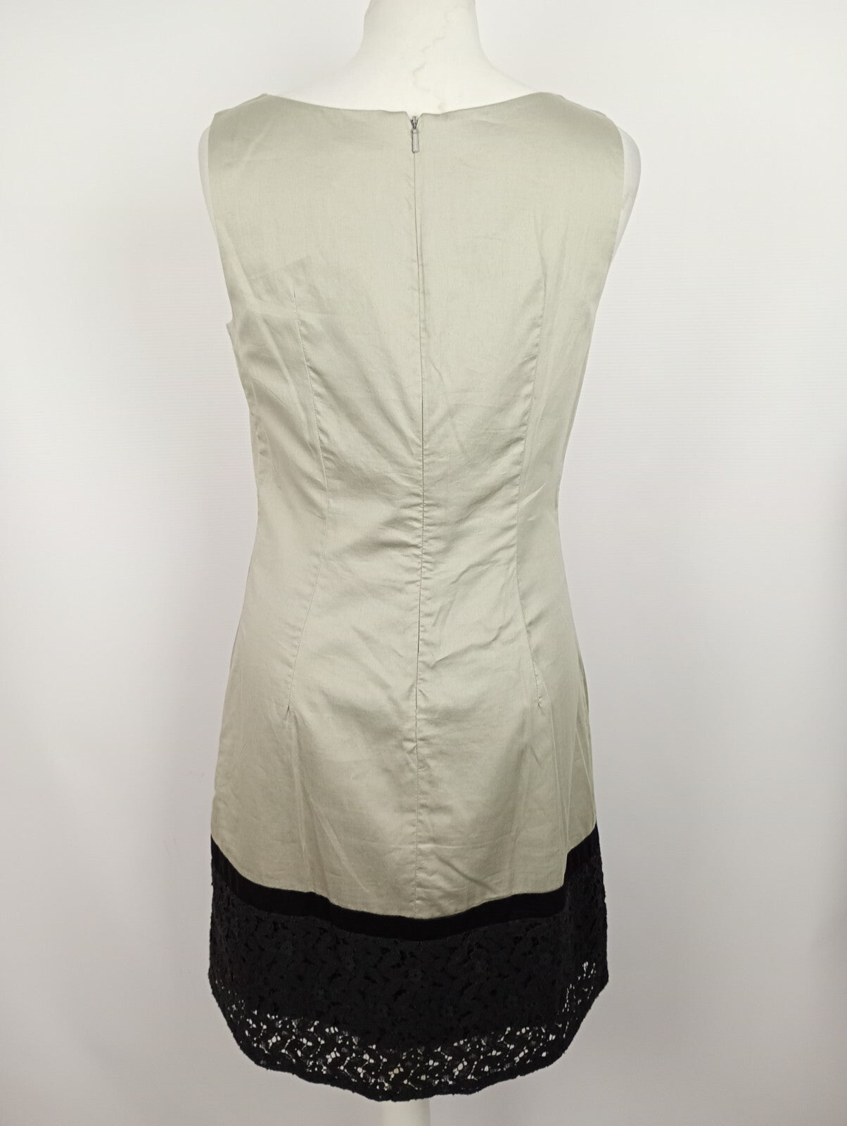 EK3537 Damen Kleid von Street One, grau/schwarz, Gr. 384