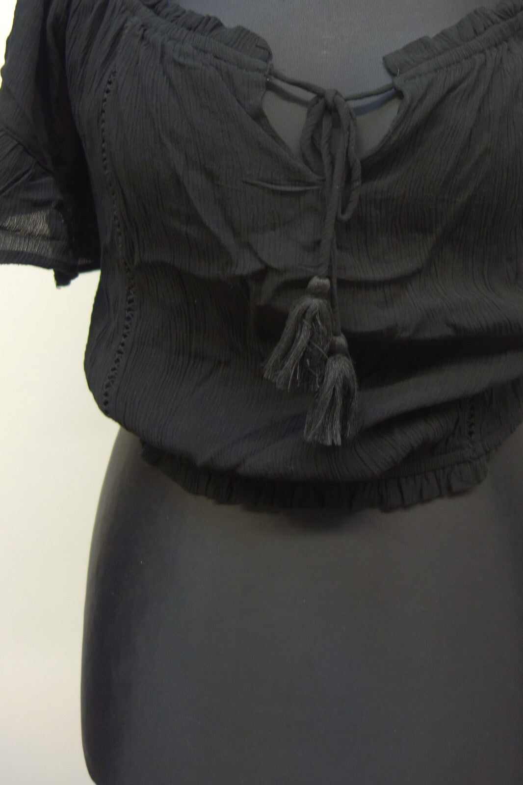 EK3577 Damen Shirt von Tally Weijl, schwarz, Gr. XL1