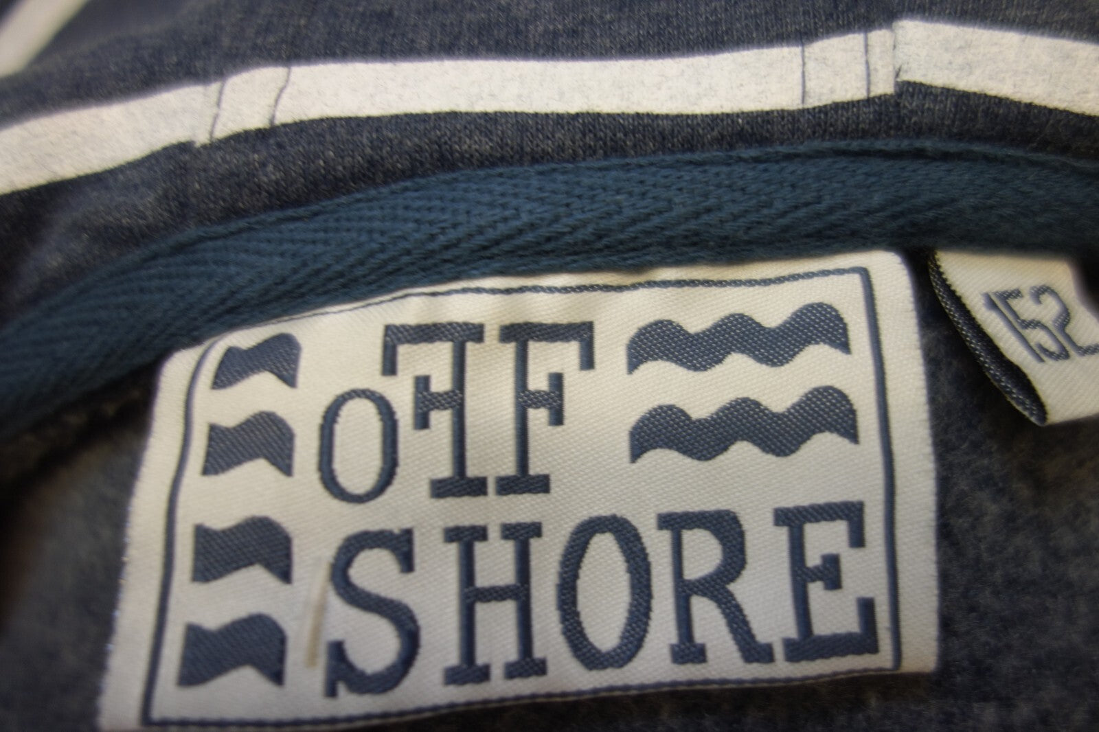 EK2441 Kinder Sweatjacke von Off Shore, gestreift, Gr. 1524