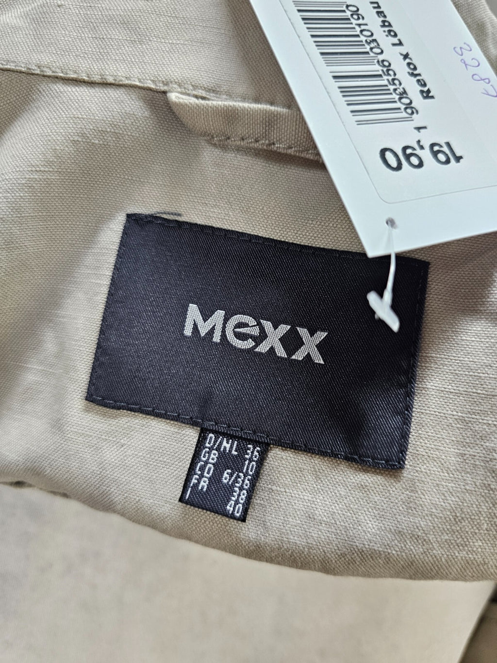 EK3287 Damen Jeansjacke von Mexx, grau, Gr.366