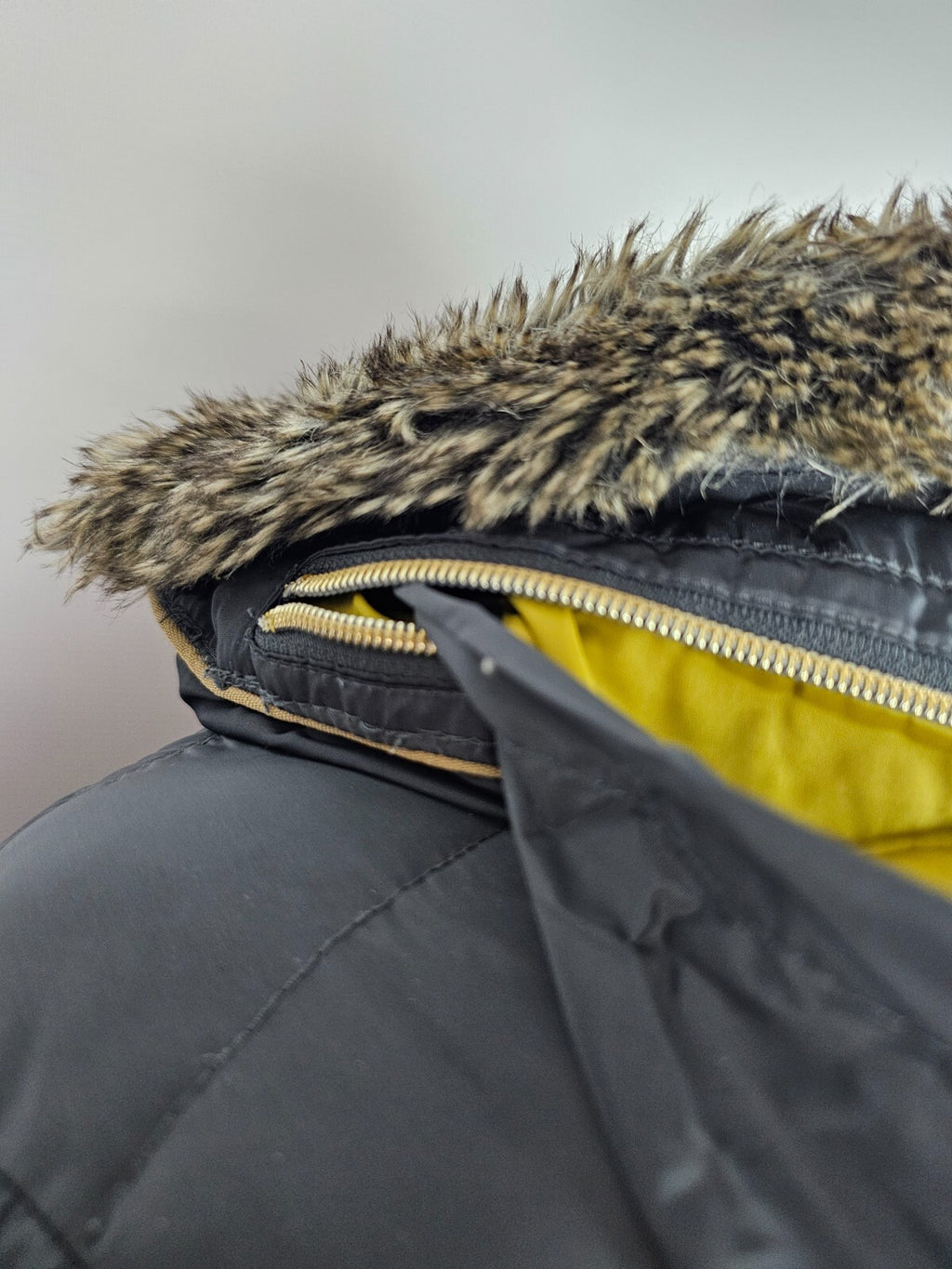 EK2103 Damen winterjacke von Peggy-Ho, Grau, Gr.:M10