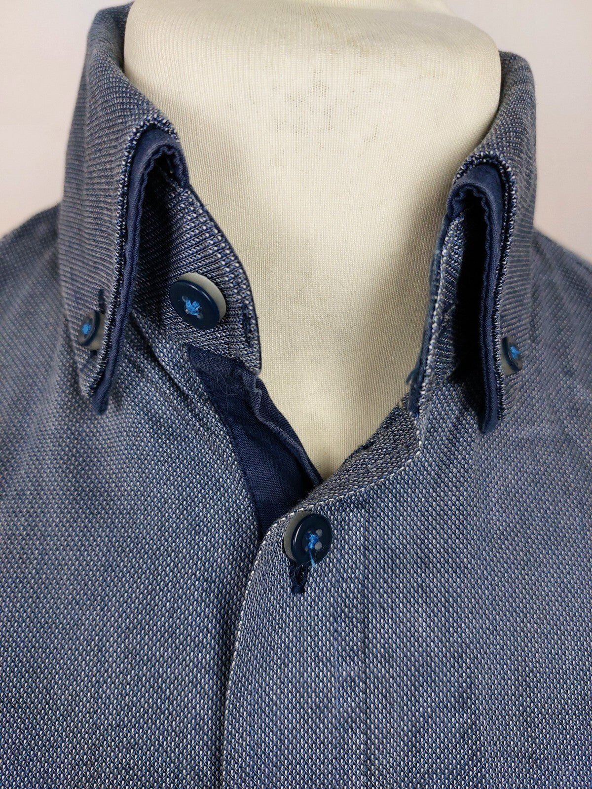 EK5064 Herren Hemd von Pure, blau, Gr.424