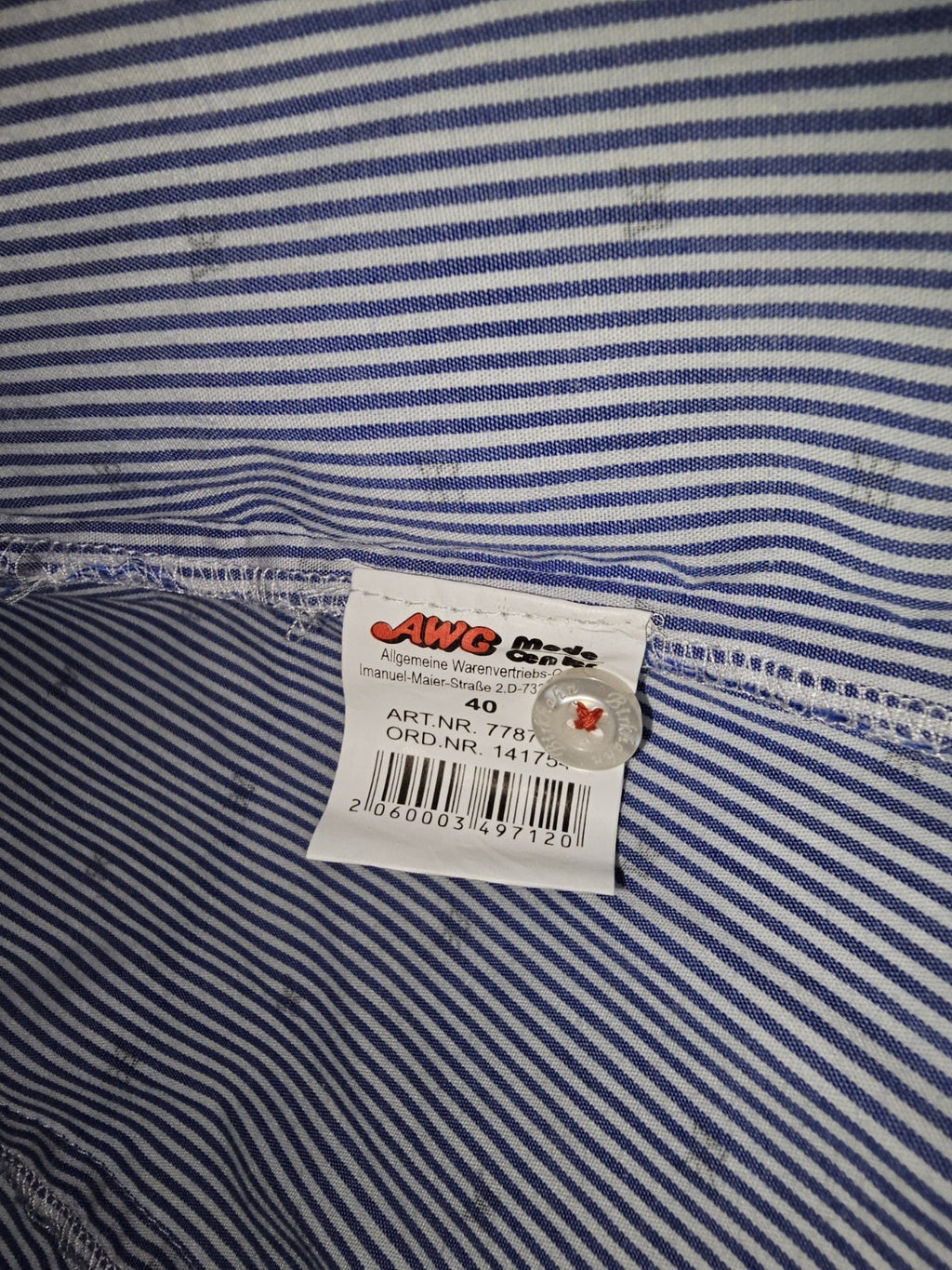 EK8025 Damen Bluse von Birkhahn, Blau, Ge. 405