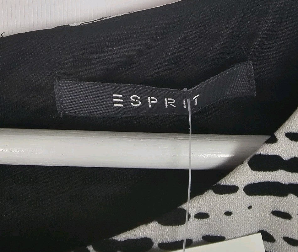 EK10082 Damen Kleid Esprit Gr.M Schwarz1