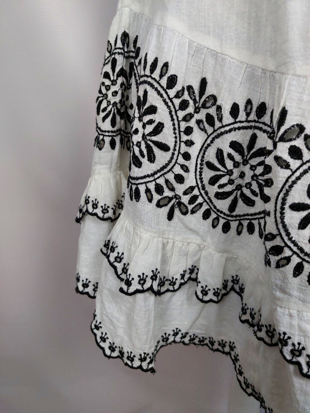 EK4856 Damen Kleid von River Island, weiß-schwarz, Gr.14(XL)3