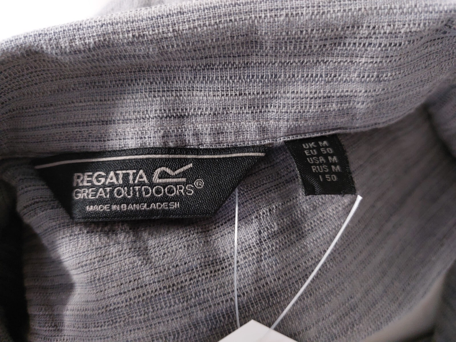 EK2023 Herren Hemd von Regatta, grau, Gr.505