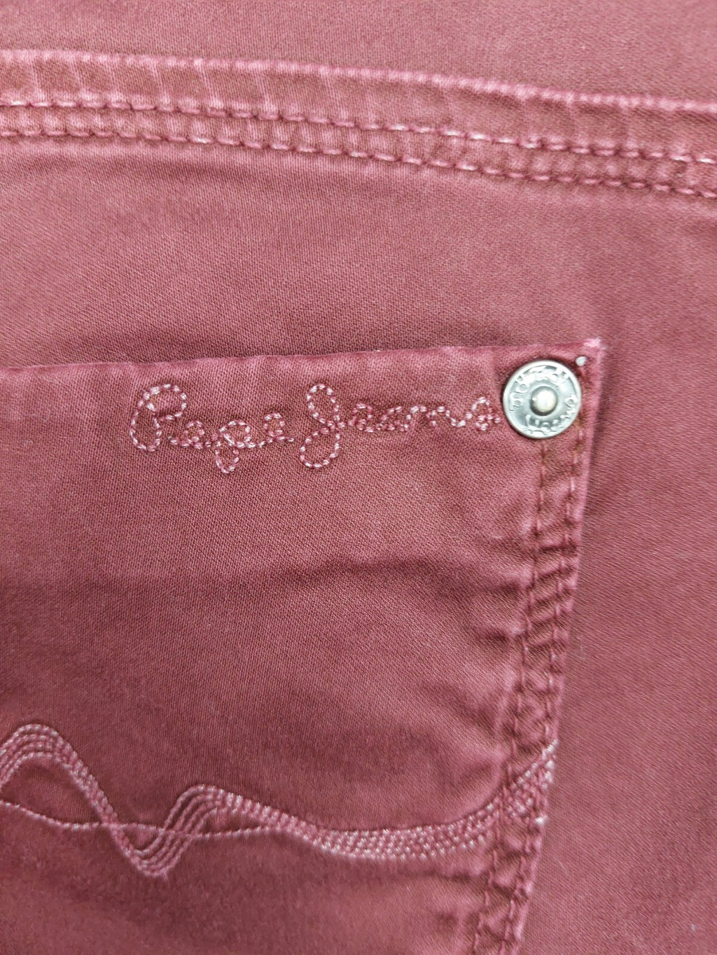 EK2702 Damen Hose von Pepe Jeans, rot, Gr.36 (nach Größentabelle)6