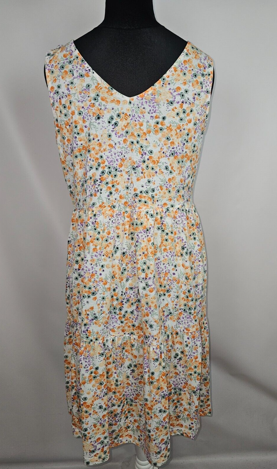 EK6528 Damen Kleid von Esmara, orange, Gr.L (44/48)4
