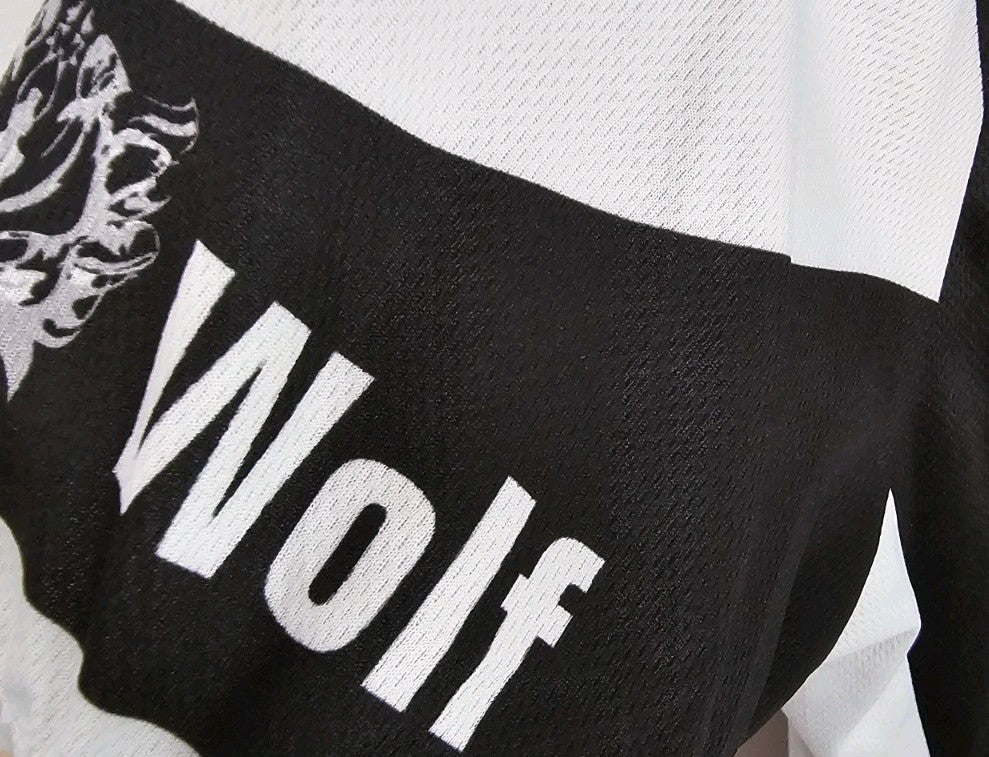 EK1245 Herren Fahrradjacke von Ghost Wolf, Schwarz/Weiß, Gr. L7