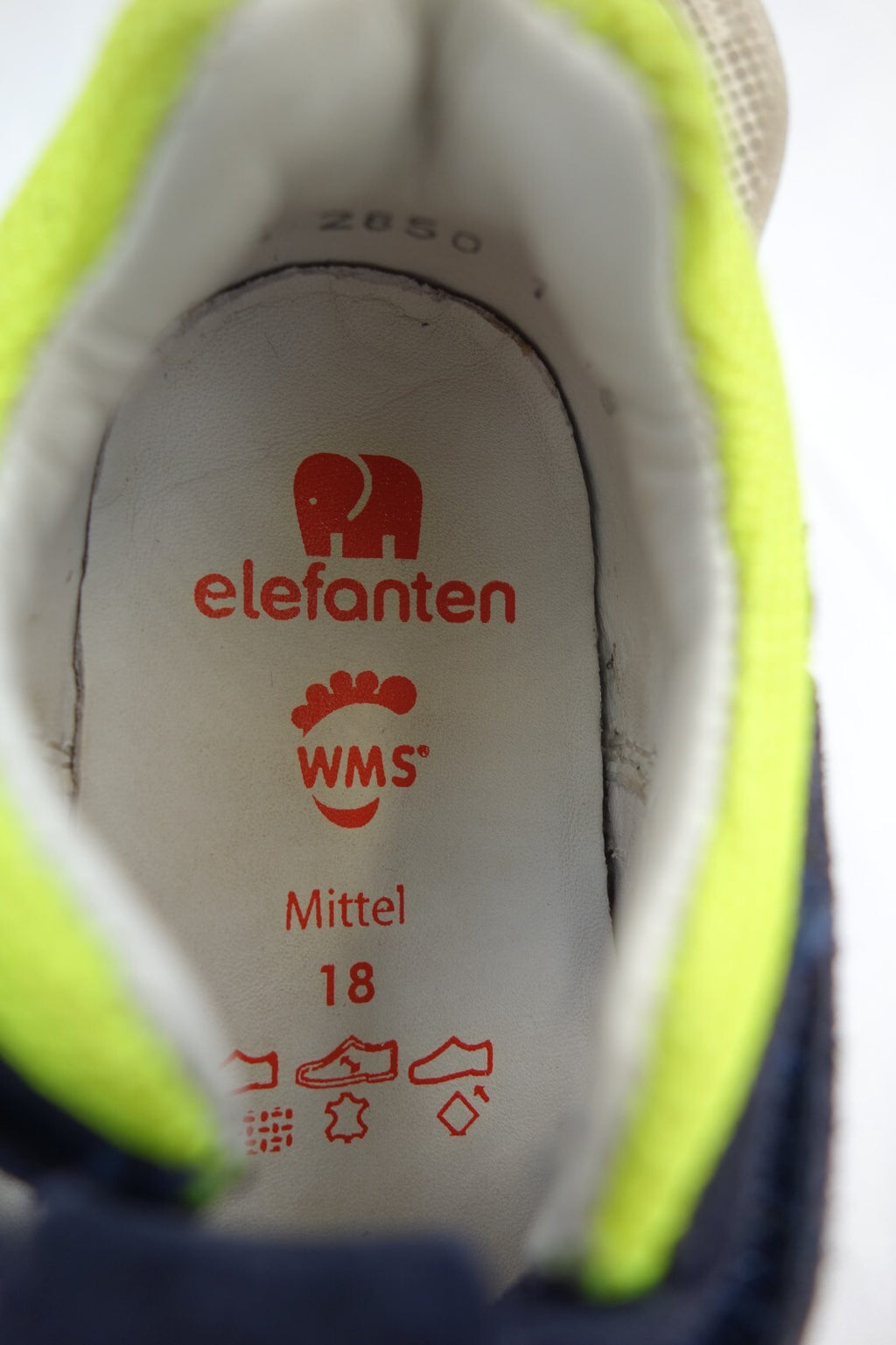 ES0131 Kinder Schuhe von Elefanten, dunkelblau, Gr. 185