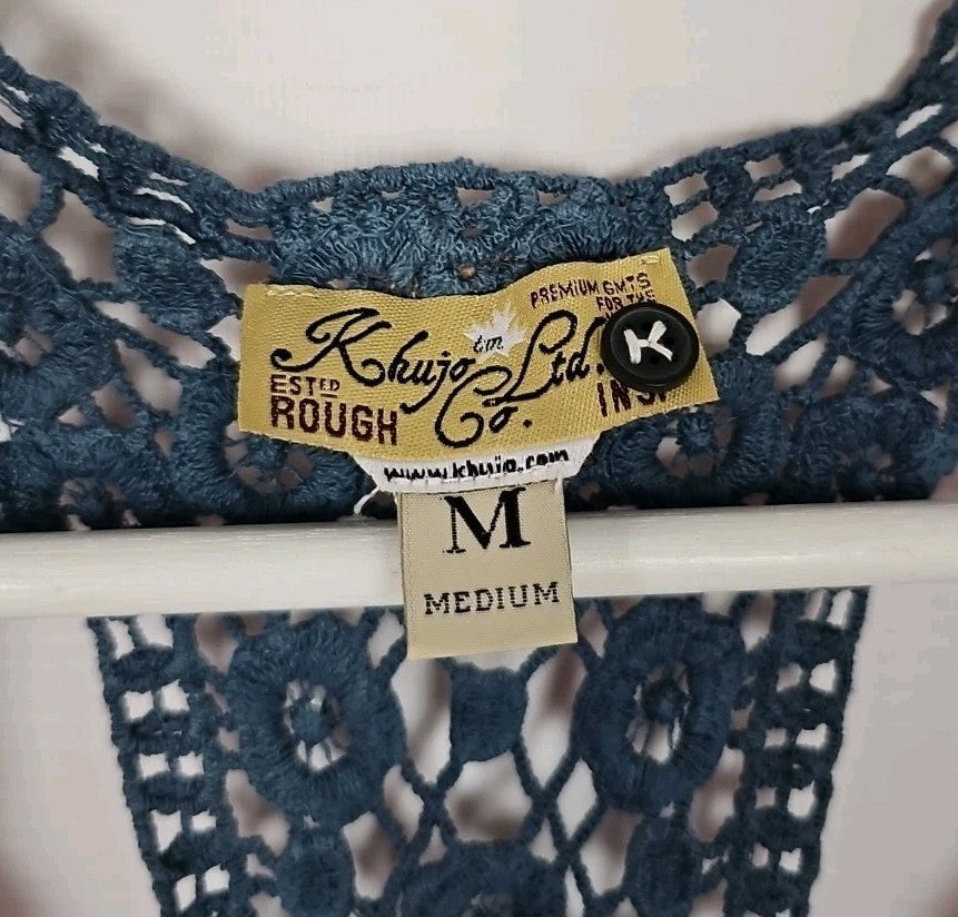 EK1543 Damen T-Shirt Khujo Co. Ltd. Blau Gr.M1