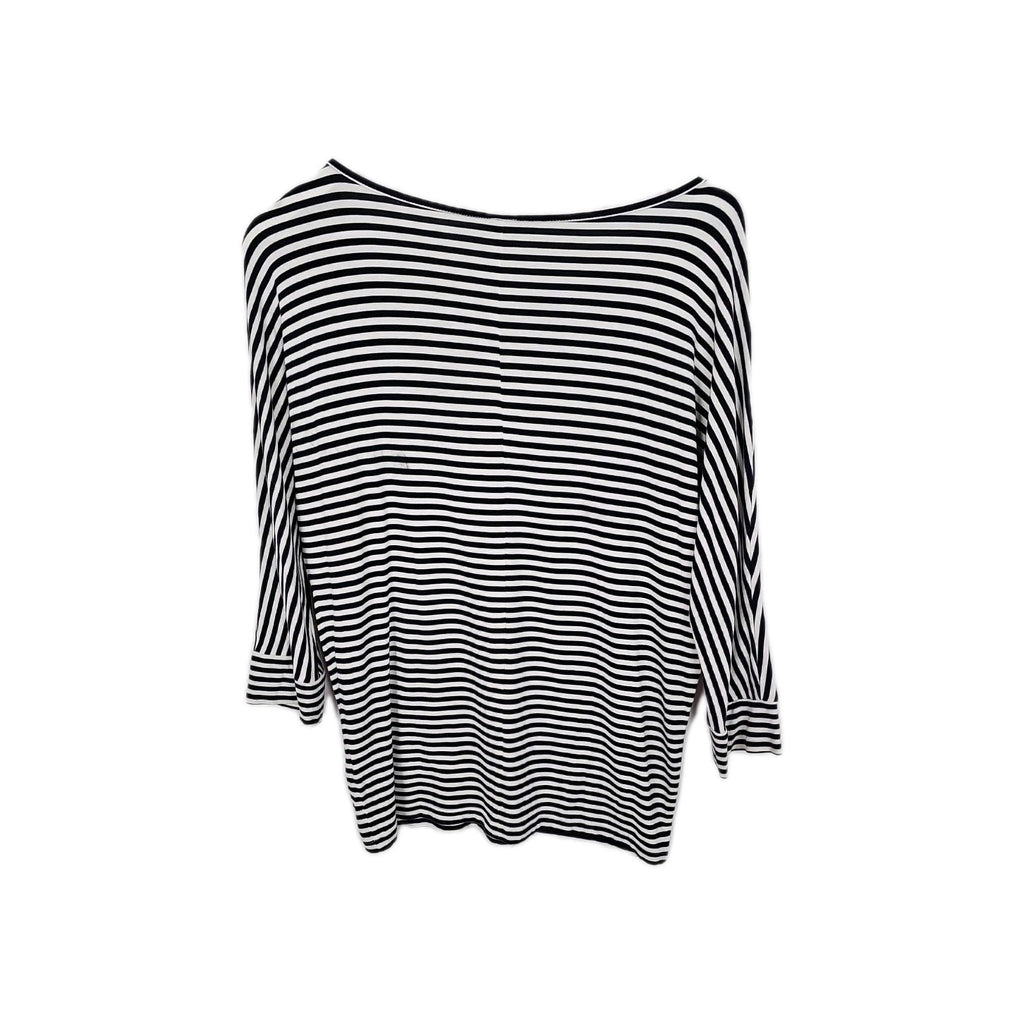 EK9702 Damen T-Shirt Gr.38 Weiß Gestreift3