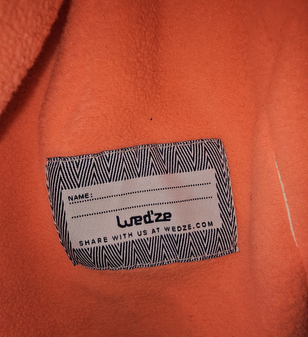 EK7271 Mädchen Mütze von Wed'ze, pink- orange, Gr.One Size2