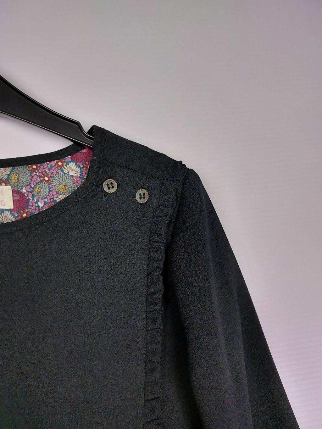 EK2841 Mädchen kleid von Zara, schwarz, Gr.1402