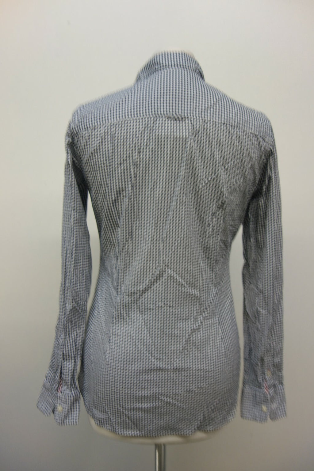 EK1402 Damen Bluse von Tommy Hilfiger, schwarz/weiß, Gr. 44
