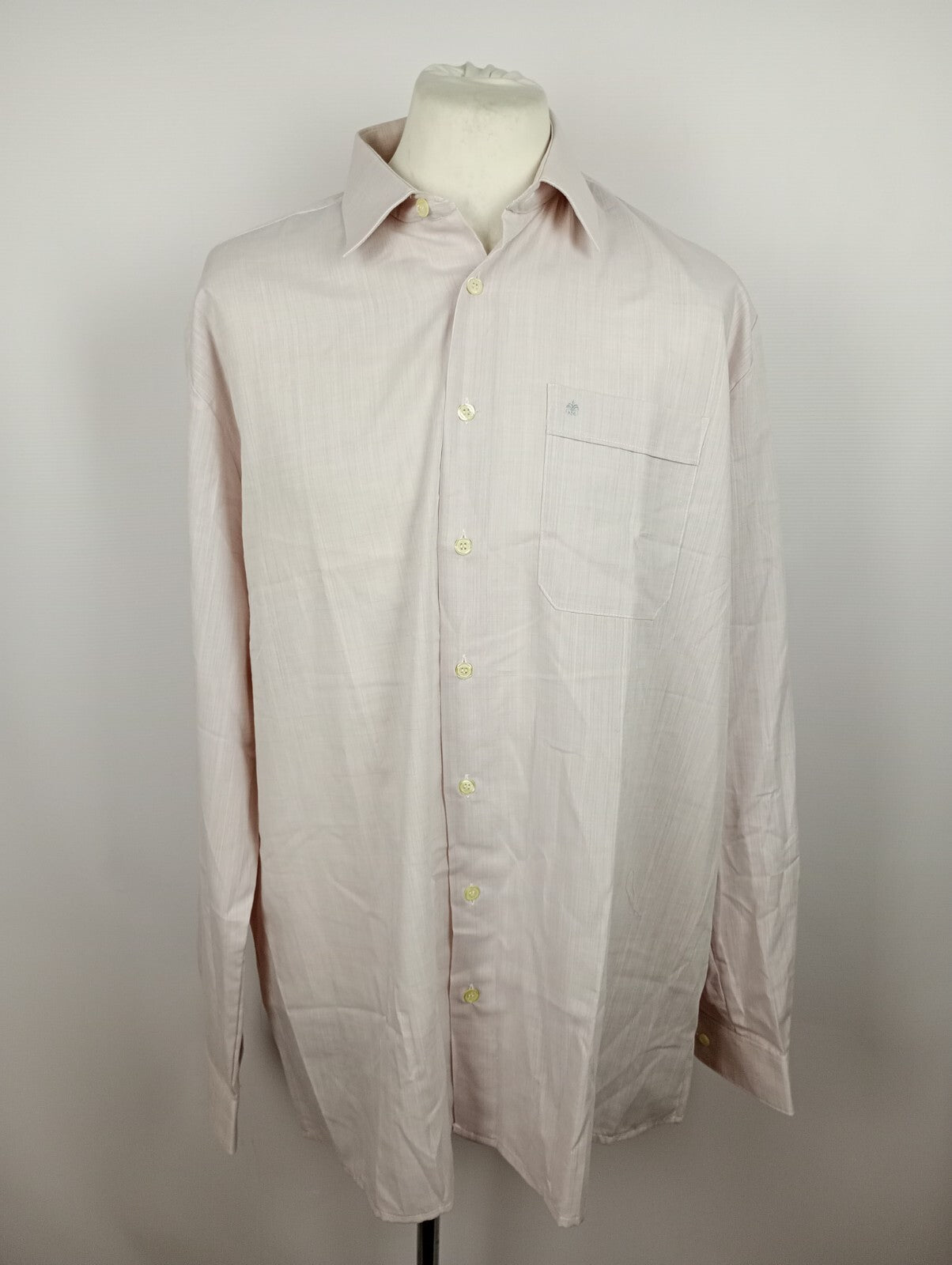EK5239 Herren Hemd von Studio Leonardo, blassrosa, Gr. 44/50