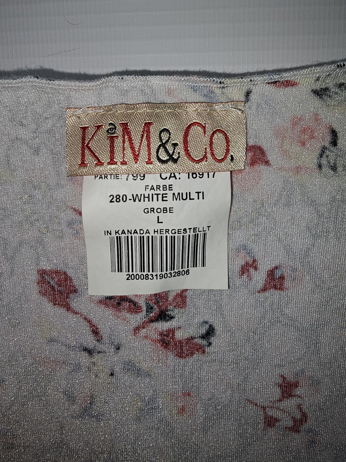 EK2775 Damen Bluse von Kim& Co., Weiß, Gr.L1