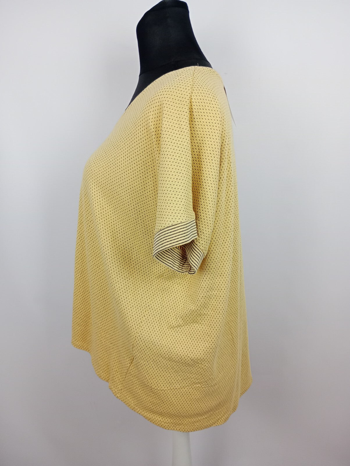 EK4845 Damen Shirt von Laura Torelli, beigegelb, Gr. XL3