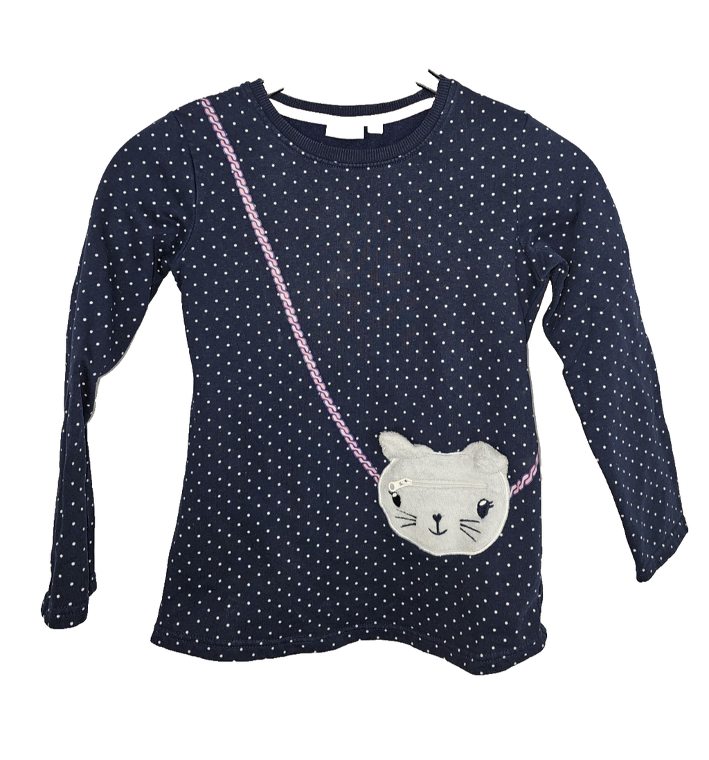 EK8209 Mädchen Pullover von Kids., Dunkelblau,  Gr. 134/1400