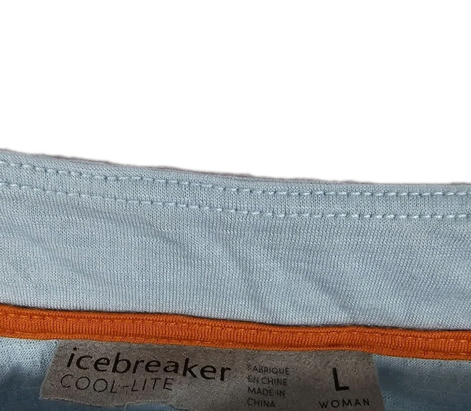 EK10891 Damen Sportshirt von Icebreaker, Blau, Gr. L1