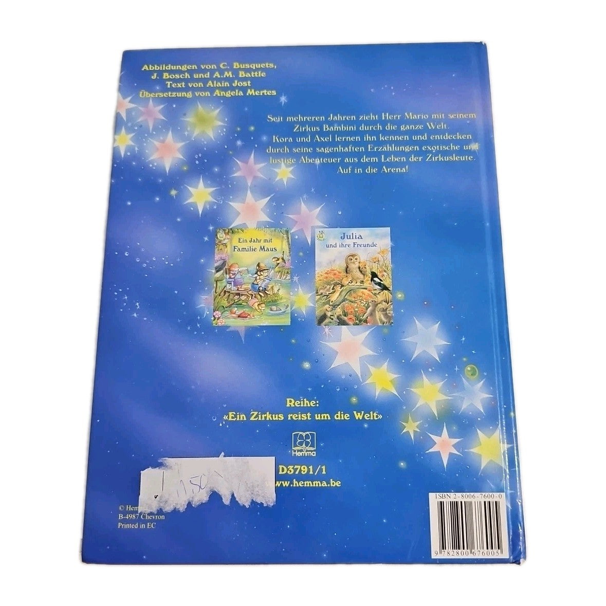 EB3618 Ein Zirkus reist um die Welt | Buch1