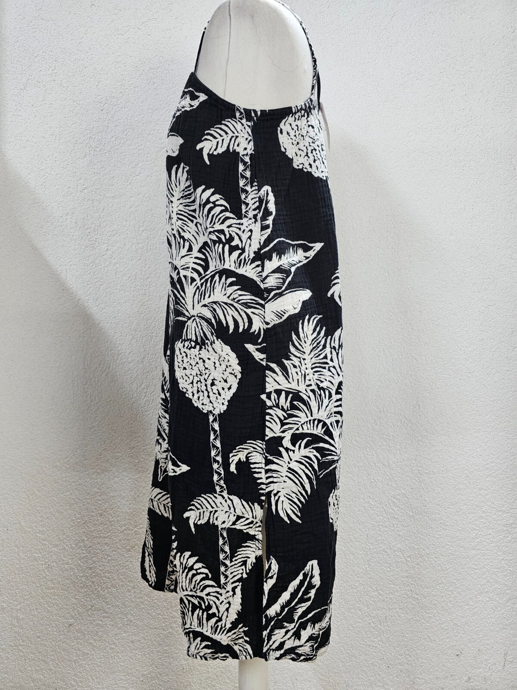 EK6156 Damen Kleid von H&M, schwarz/weiß, Gr. XS2